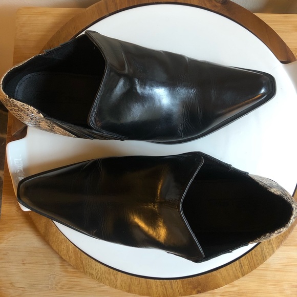 Leather Western Snakeskin Shoe Boot - Picture 3 of 11